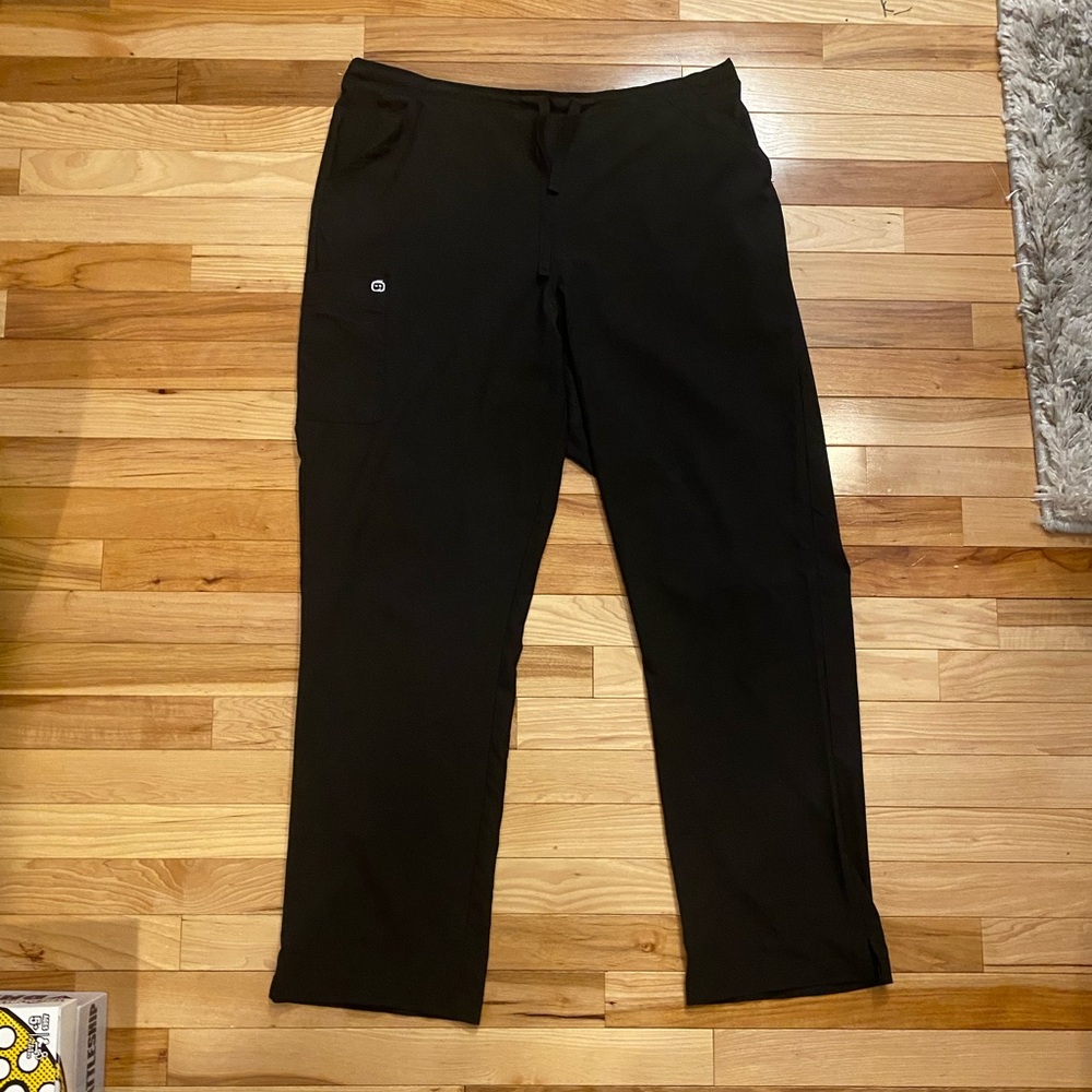 Black Wonderwink scrub pants